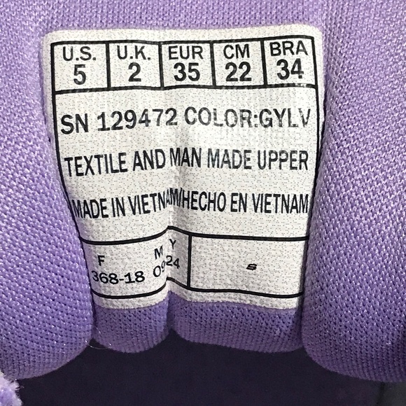 Skechers Max Cushioning Endevour Gray Lavender Womens Athletic Sneaker Size 5 - Picture 6 of 14